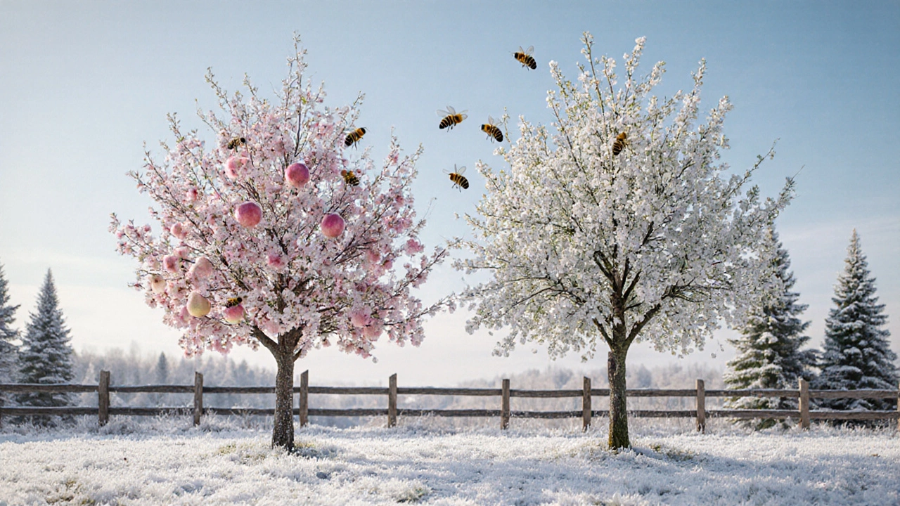 Какие деревья лучше сажать рядом друг с другом для лучшего урожая