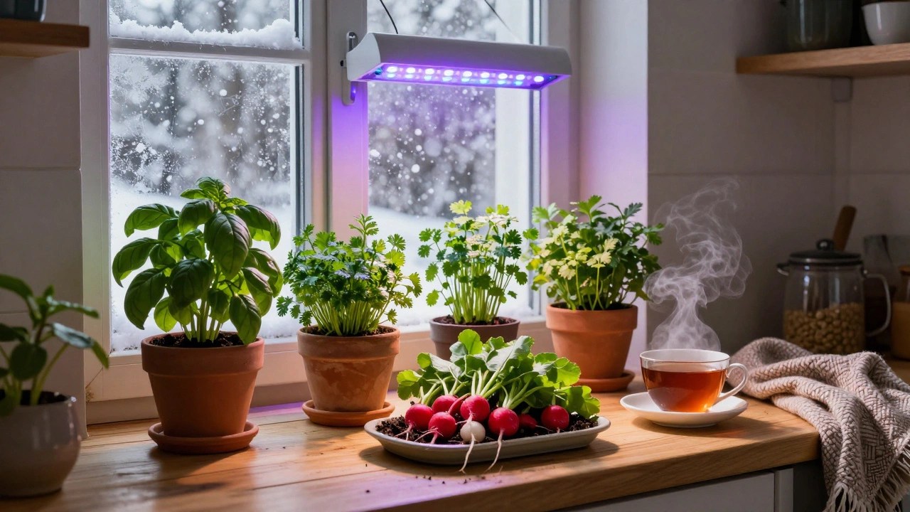 Что можно вырастить на подоконнике круглый год: реальные растения, которые дают урожай даже в зиму