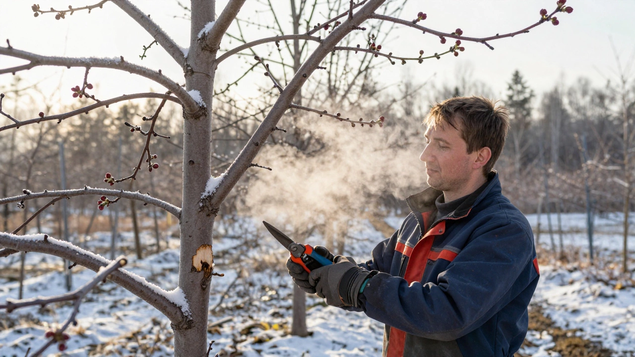 Когда лучше обрезать плодовые деревья: весной или осенью?