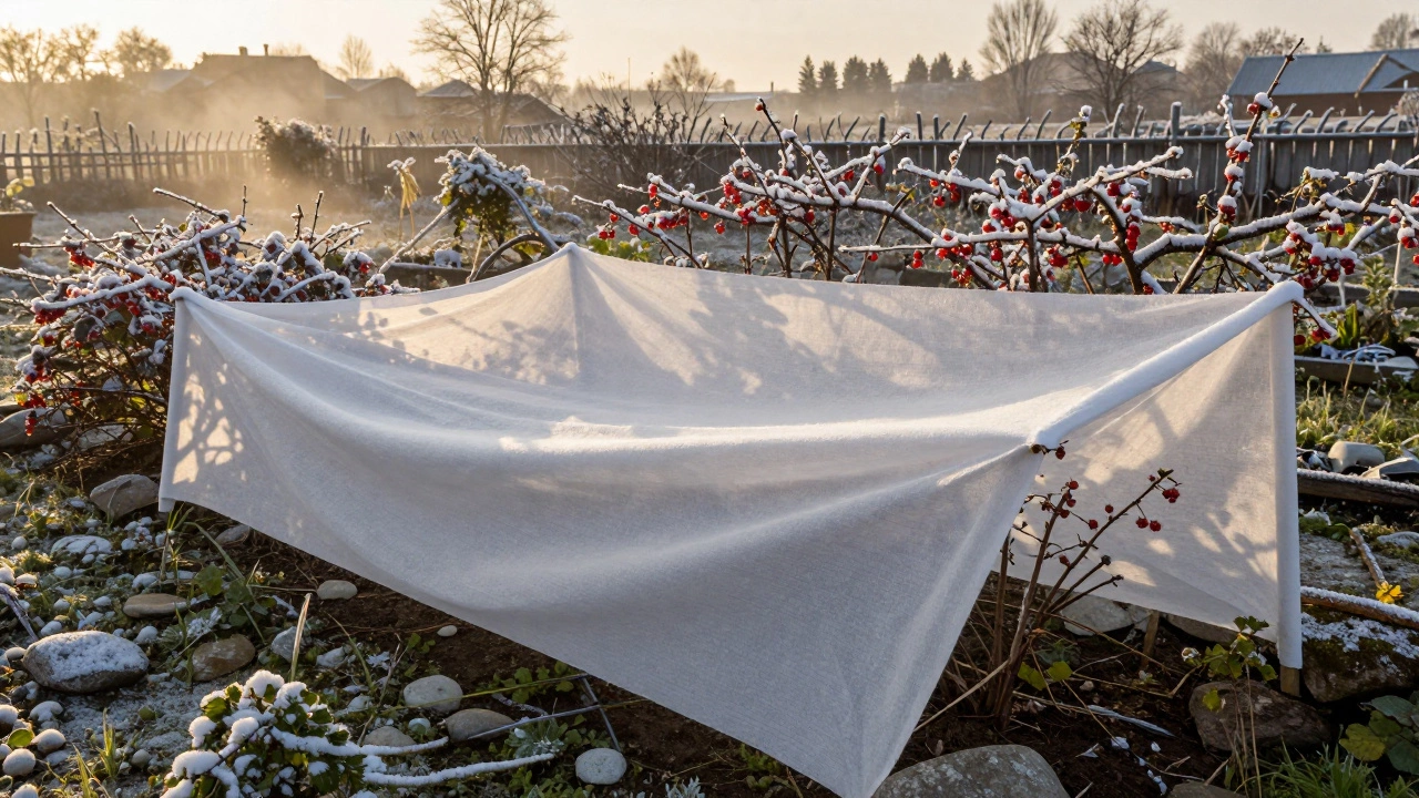 Сколько градусов мороза выдерживает спанбонд 60 и как его правильно использовать зимой