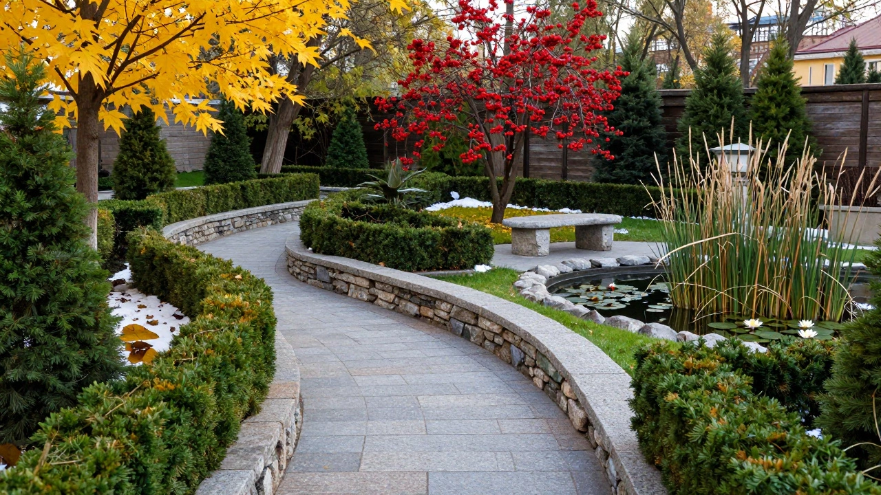 Что используют для ландшафтного дизайна: материалы, растения и элементы декора