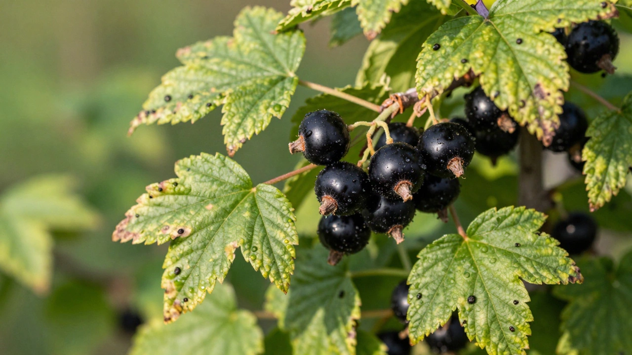 Чем обработать смородину от вредителей при наличии ягод: безопасные средства